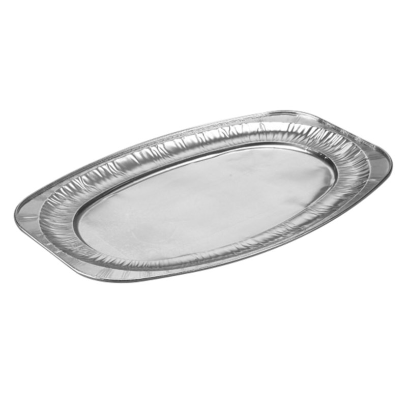 2150ml Aluminium platter 548x359mm - bulk carton