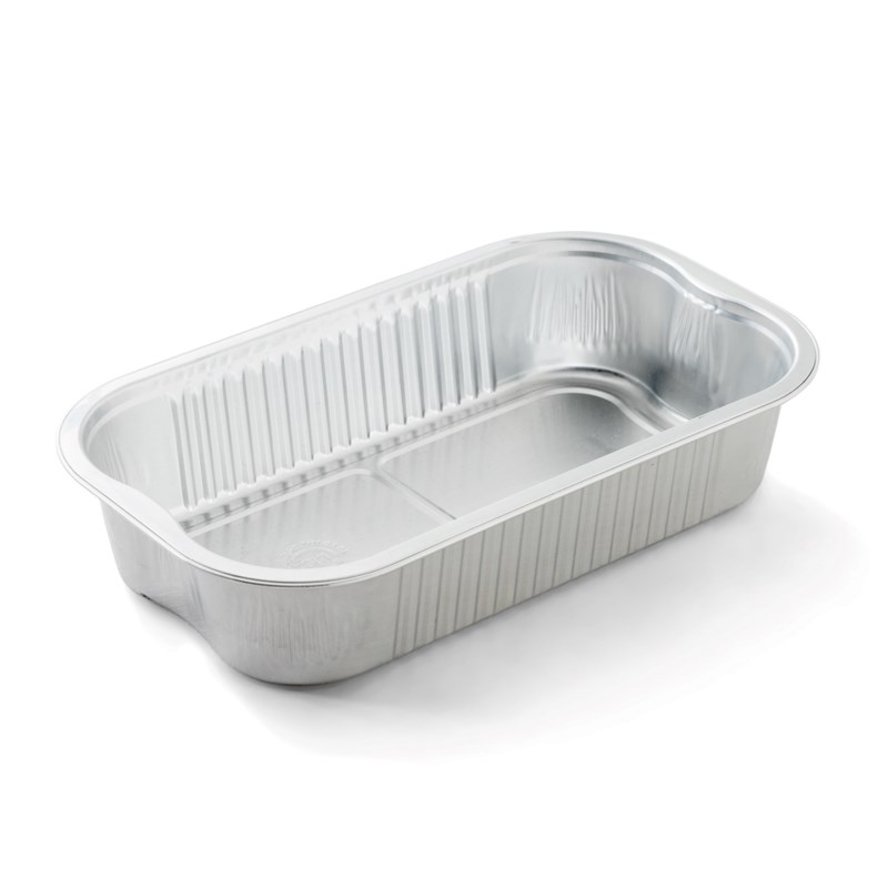 1079ml Alu coated container w/reverse handles - bulk transpac