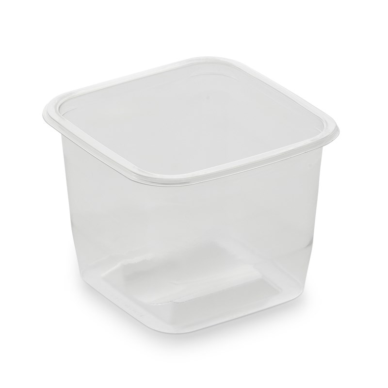 760ml Clear rpet tray - euro pal